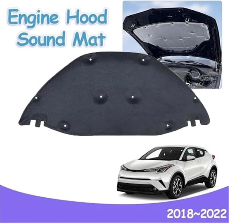 QASULER Engine Hood Sound Pad for Toyota C-HR - Image 4