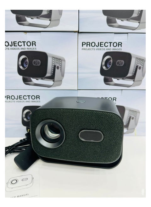 Portable 360 Degree Rotating Projector with Auto Keystone and 4K Full HD Support