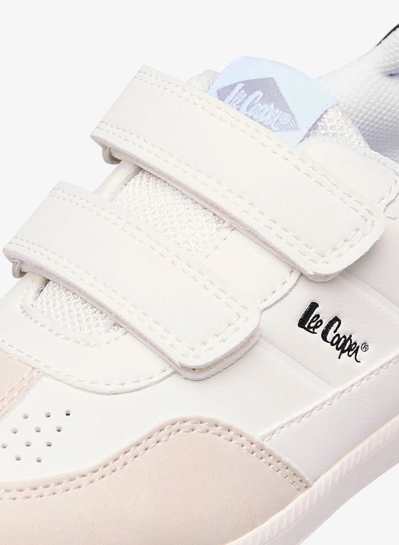 لي كوبر سنيكرز أولاد بنعل خارجي بنمط لوحات وإغلاق بشريط لاصق - Image 4