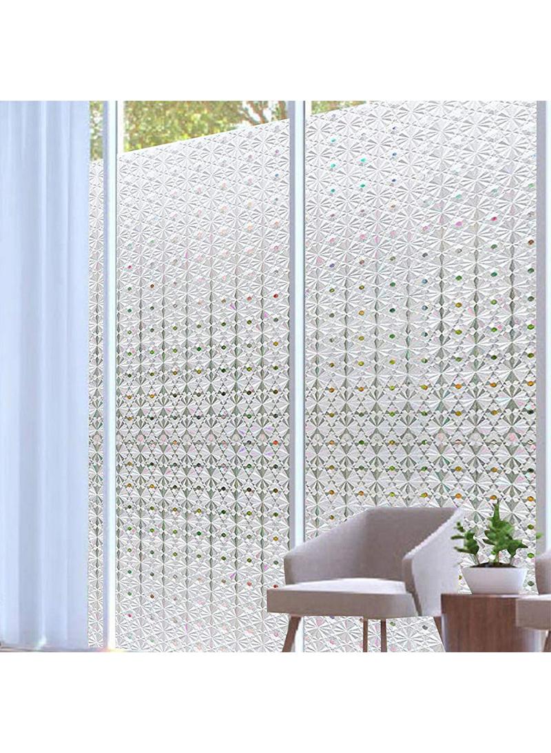 Y&D Window Film Decorative Privacy No Glue Glass Sticker For Door Home House Ofiice Heat Control Anti UV 60 x 200 cm  - Image 4