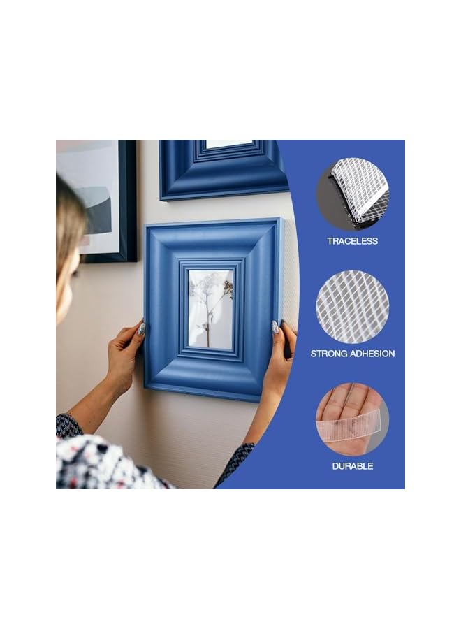 PROMASS promass Reusable Double Sided Adhesive Tape Heavy Duty,Removable Filament Core Clear & Tough Nano Mounting Tape Heavy Duty for Walls/Poster/Wall Hanging/Craft Mounting 1.18 Inch x 16.4FT  - Image 5