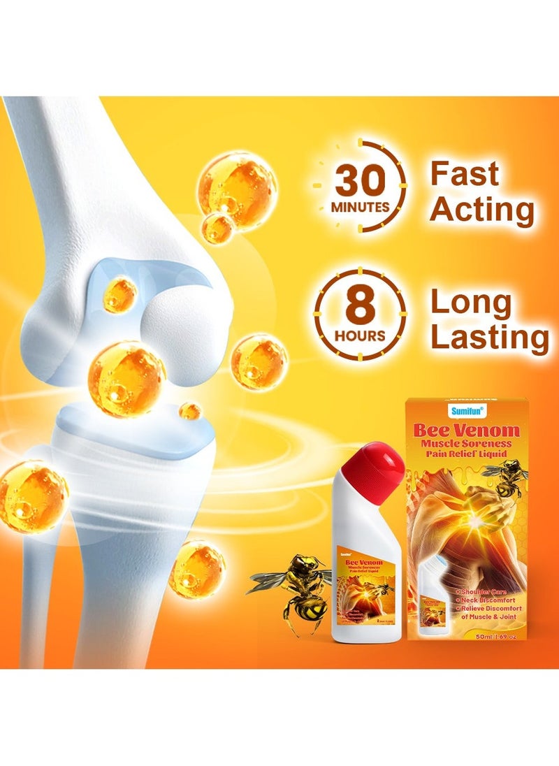 Sumifun Shoulder Pain Relief Liquid, Relieves Muscle and Joint Pain 50ml - Image 3