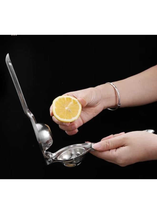 Non-electric Multi-purpose Stainless Steel Lemon Juicer Sqeezer - Image 3