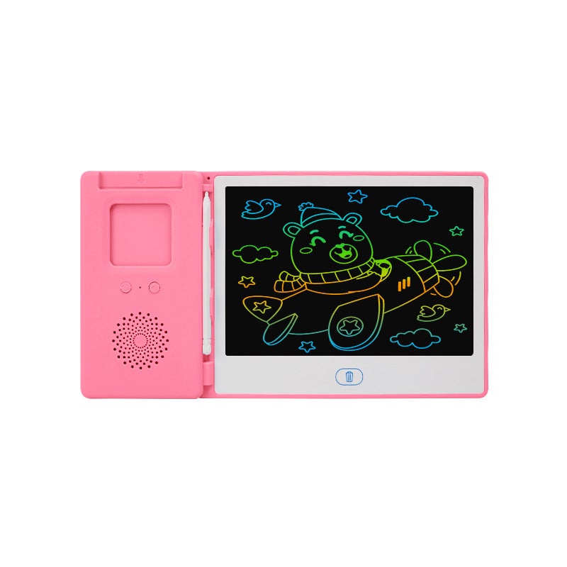 Children'S Card Machine, Painting All-In-One Machine, Bilingual Enlightenment Puzzle Card Machine, Kidsren'S Painting Handwriting Board Early Education Machine - Image 1