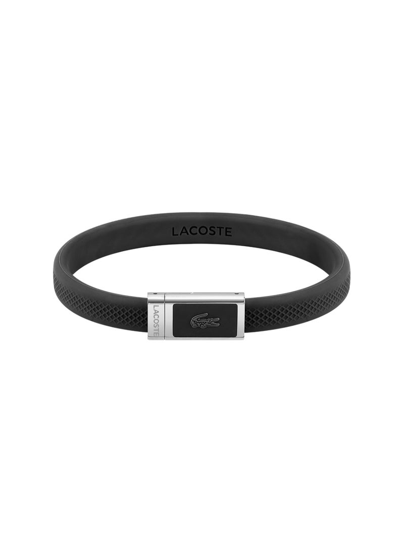 LACOSTE LACOSTE JEWELRY LACOSTE.12.12 MENS SILICONE BRACELET - 2040114  - Image 1