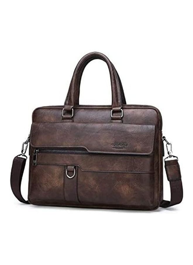 NIBEMINENT - Functional Shoulder Bag Brown - Image 1