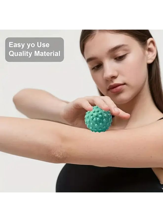 Purple Fascia Massage Ball with Bumps for Back Waist and Foot Relief Home Use Gift - Image 2