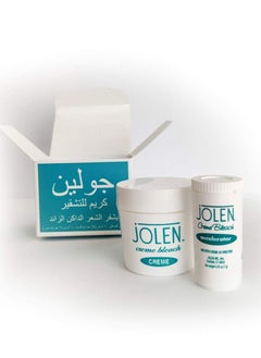 jOLEN Creme Bleach  Lightens Dark Hair (Creme-28Gm + Accelerator-7Gm) 35Gm  - Image 2