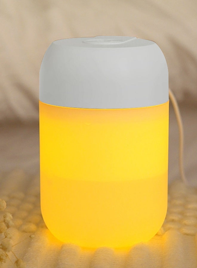 هومستر إضاءة ليلية مرطبات لغرفة النوم, USB القابلة لإعادة الشحن, أضواء LED لغرفة النوم, إضاءة ليلية محمولة مرطبة مناسبة لمختلف السيناريوهات, <28dB, إغلاق التلقائي, مثالية للسفر المنزلي - Image 1