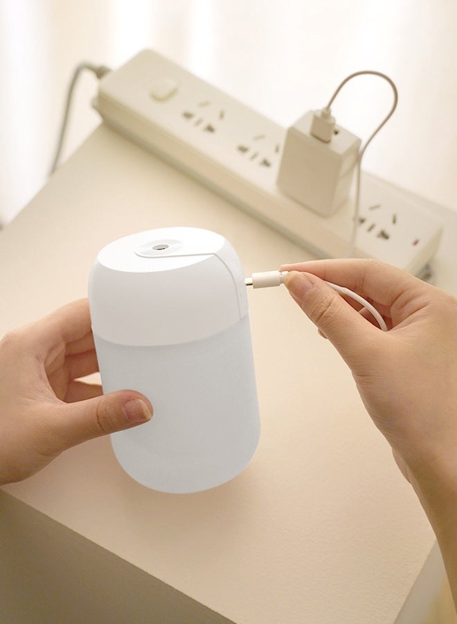 هومستر إضاءة ليلية مرطبات لغرفة النوم, USB القابلة لإعادة الشحن, أضواء LED لغرفة النوم, إضاءة ليلية محمولة مرطبة مناسبة لمختلف السيناريوهات, <28dB, إغلاق التلقائي, مثالية للسفر المنزلي - Image 3