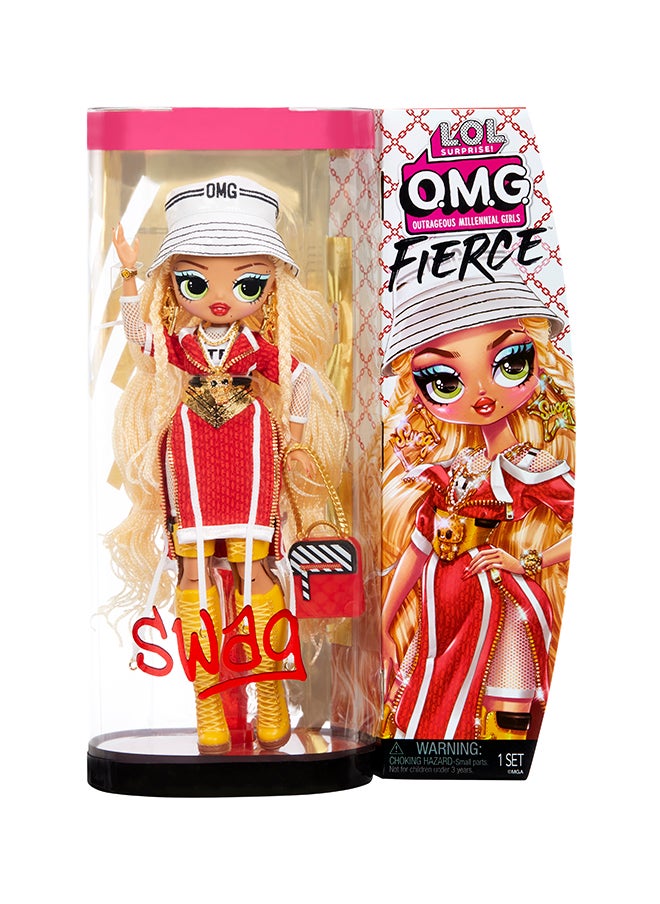 L.O.L. SURPRISE! L.O.L. Surprise! 707 OMG Fierce Fashion Doll -  Swag, 11.5-inch Doll with Surprises Including Outfits and Accessories  - Image 1