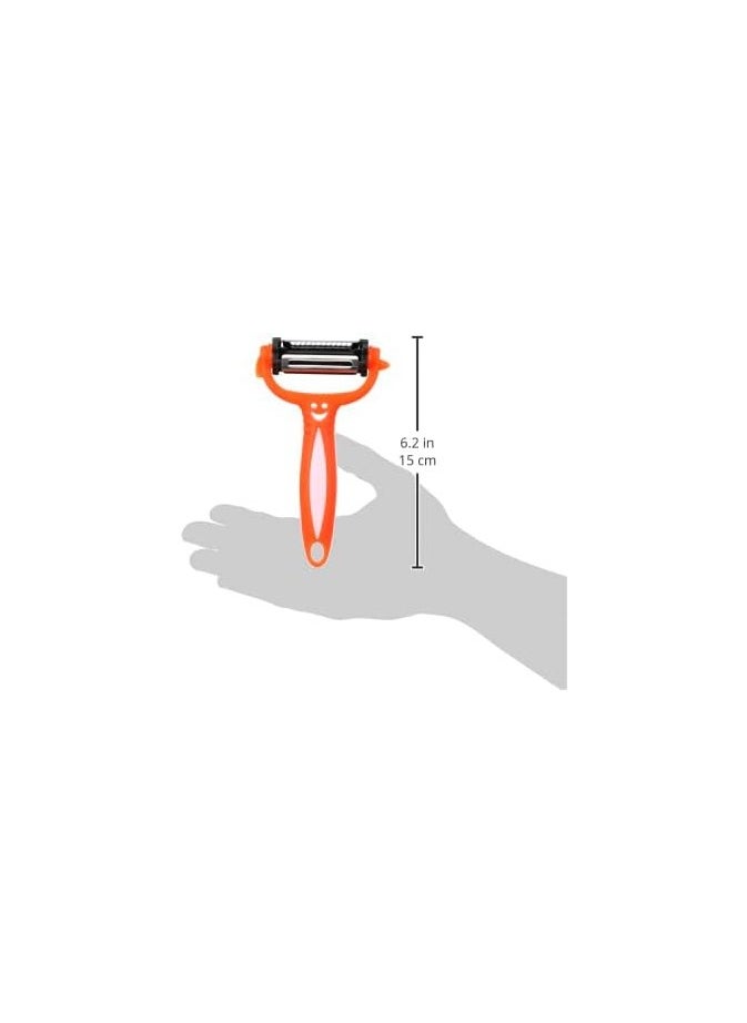 Generic - orange potato and vegetable peeler - Image 1