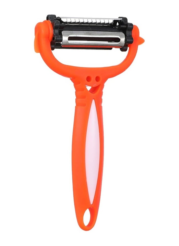 Generic - orange potato and vegetable peeler - Image 1