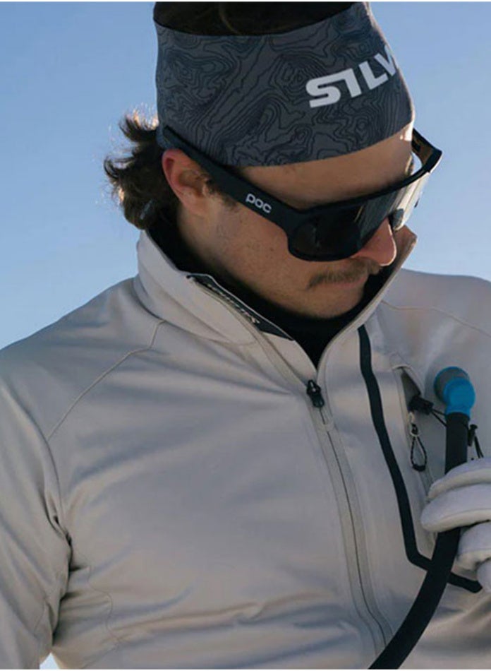 سيلفا عصابة رأس للجري – رمادية - Image 3