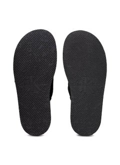Calvin Klein Jeans Women's Clog Slippers - Suede Leather, Black  - Image 5