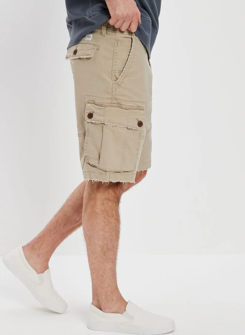 American Eagle Lived-In Cargo Shorts