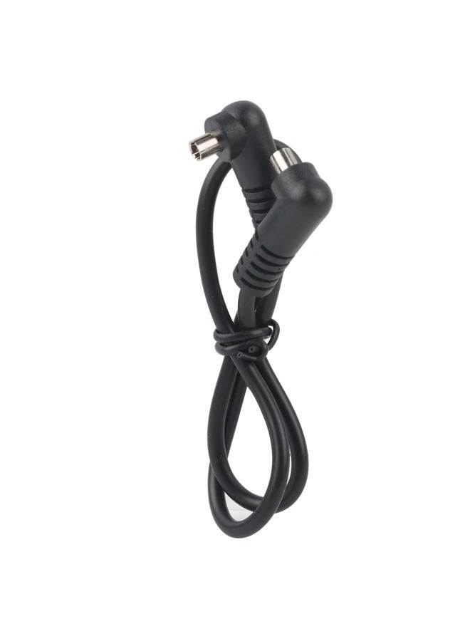 Acouto 30cm PC-PC Male to Male Flashlight Camera Sync Cable Cord - Image 1
