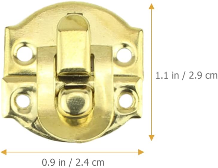 Antique Hook Hasp Latch Decorative Buckle Hardware Set 32pcs for Jewelry Box - Image 5