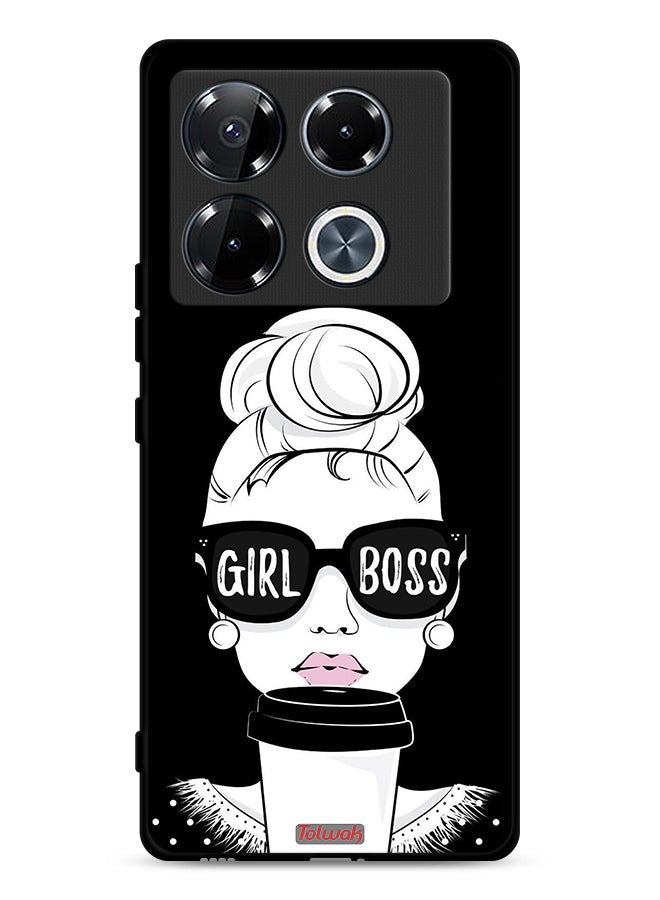 Tolwak Infinix Note 40 Pro Plus 5G Protective Case Cover Girl Boss - Image 1