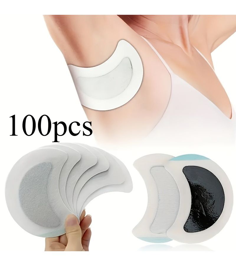 50 Pcs Self Adhesive Drainage Patch Set No Electricity Needed For Underarms Neck Ears Men Women Gift - Image 1