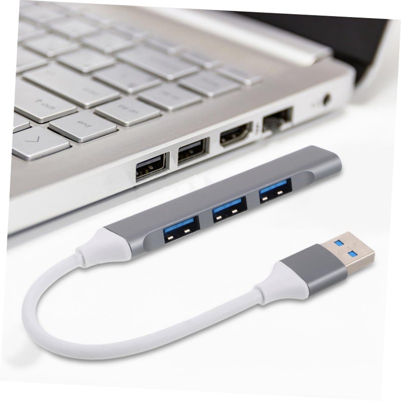 4 Port USB Hub Splitter Portable USB Extender for Laptop Gaming Accessories - Image 5