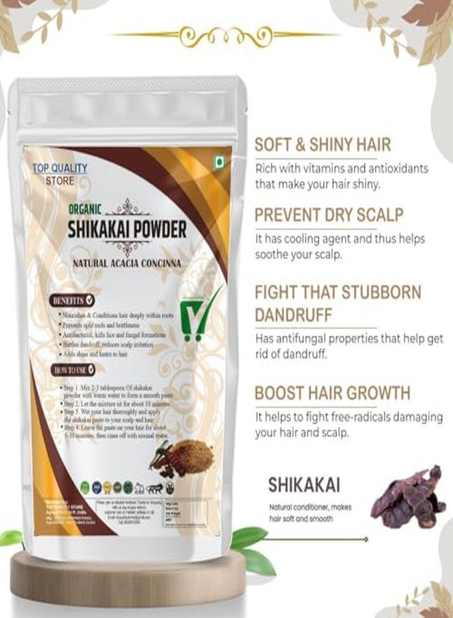 Top Quality Store Organic Hair Care Powder Set, Shikakai, Amla and Reetha Powder Combo, 300g, Natural Hair Growth and Cleansing - Image 5