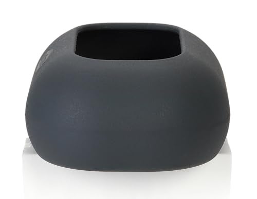 KRUUSE Buster IncrediBowl 1 Liter 34 Oz Dark Grey NonTip LongEar Friendly Food NoSpill Bowl for Medium Large Dogs BPAFree Dishwasher Safe - Image 3