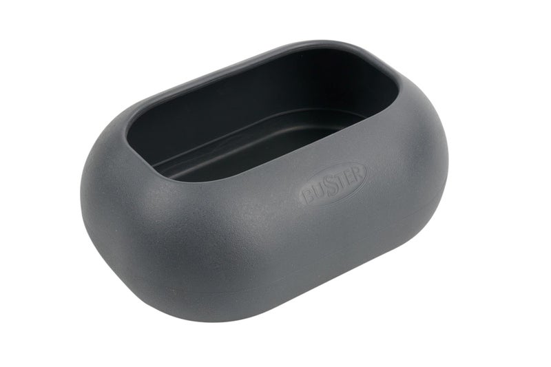 KRUUSE Buster IncrediBowl 1 Liter 34 Oz Dark Grey NonTip LongEar Friendly Food NoSpill Bowl for Medium Large Dogs BPAFree Dishwasher Safe - Image 2
