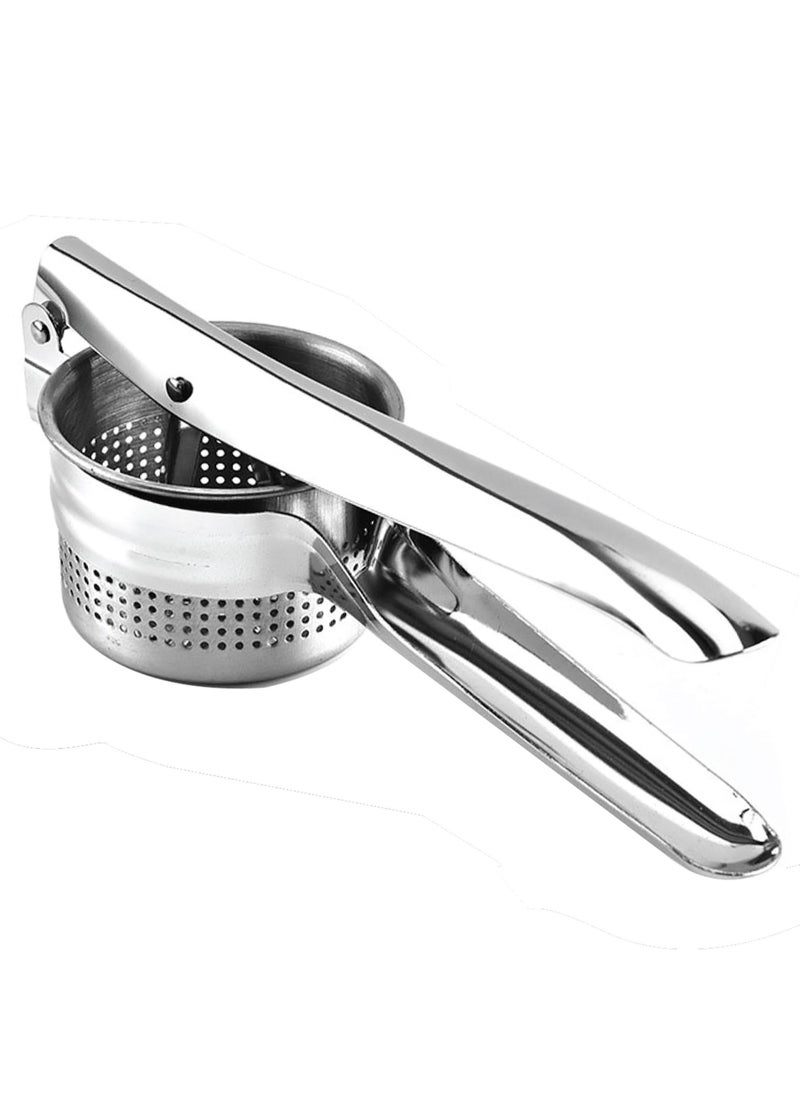 BLACKSTONE - Stainless Steel Potato Ricer and Squeezer Vegetable Ricer and Fruit Ricer Great for Purees Fruit Juicer Baby Food Press Squeezer - Image 1