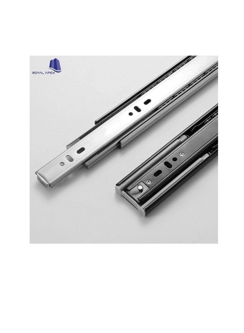 Soft Closing Steel Ball Bearing Drawer Slide Rail Runner (14 inch (35cm))  - Image 2