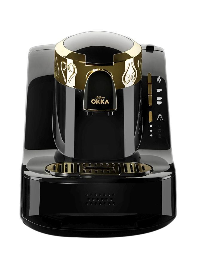 أرزوم ماكينة صنع القهوة التركية 1 L 710 W OK008 أسود/ذهبي - Image 1