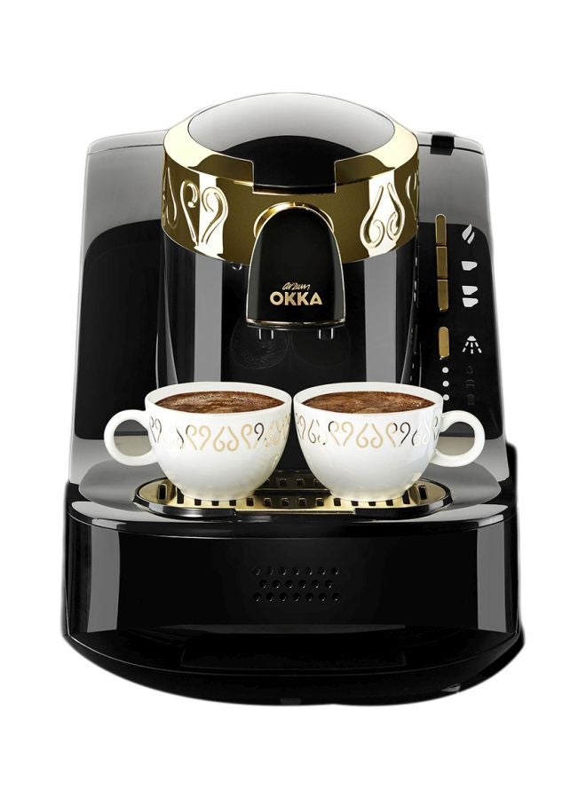 أرزوم ماكينة صنع القهوة التركية 1 L 710 W OK008 أسود/ذهبي - Image 3