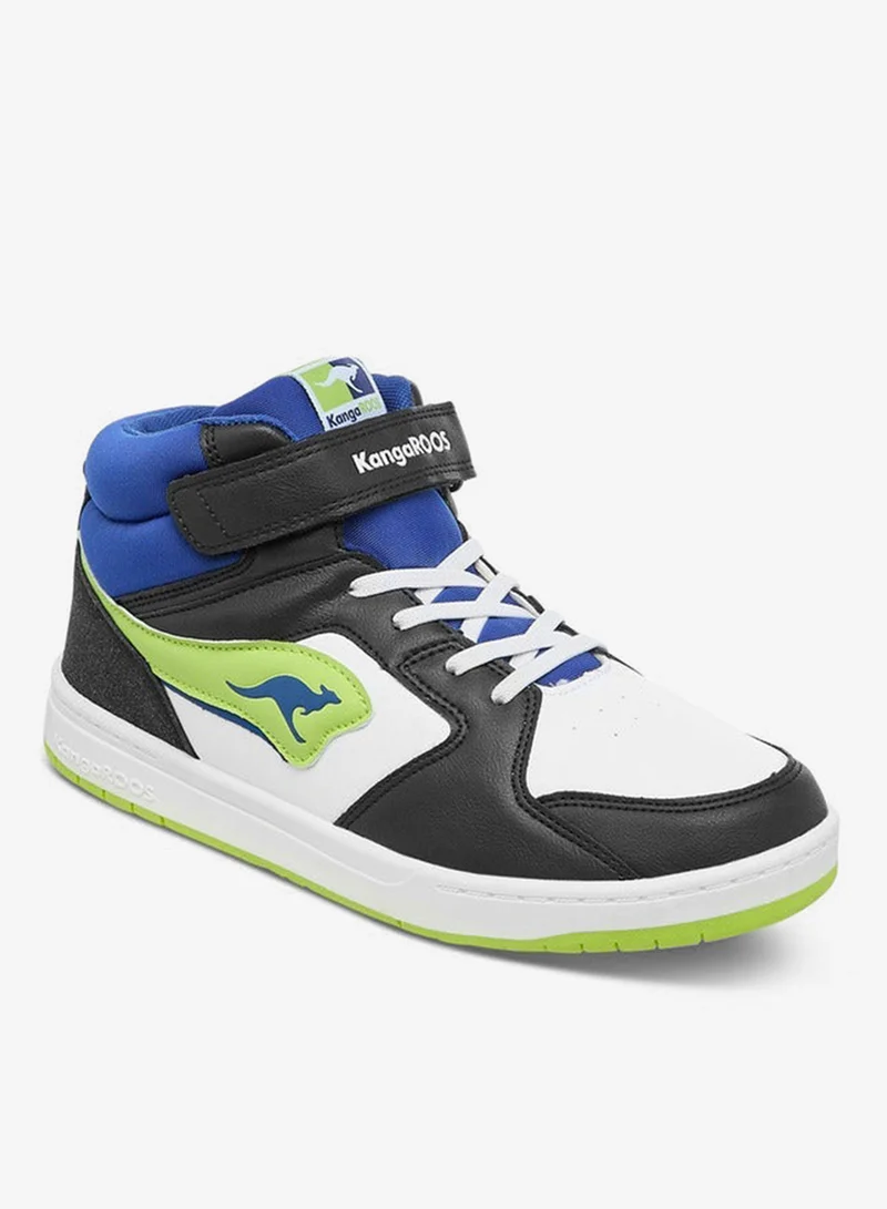 كانغاروس حذاء نسائي عالي بسحاب لاصق