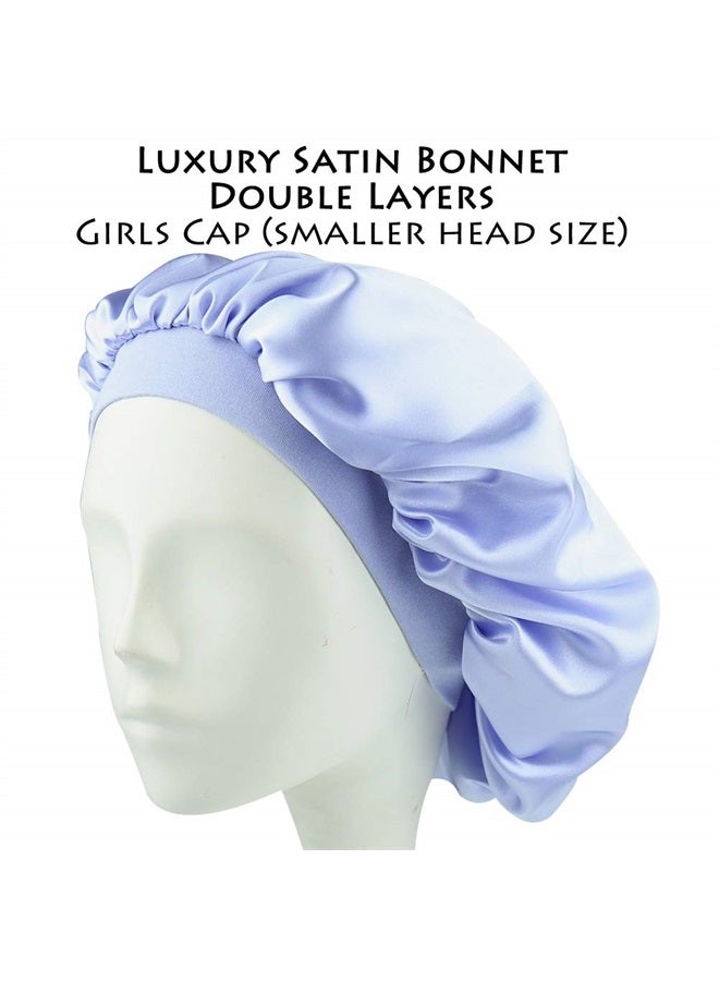 Alnorm Girls Wide Band Hair Bonnet Cozy Sleep Night Cap - Image 2