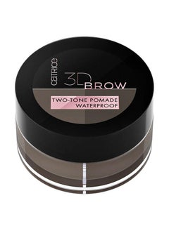 Catrice 3D Brow Two-Tone Pomade Waterproof - Medium To Dark