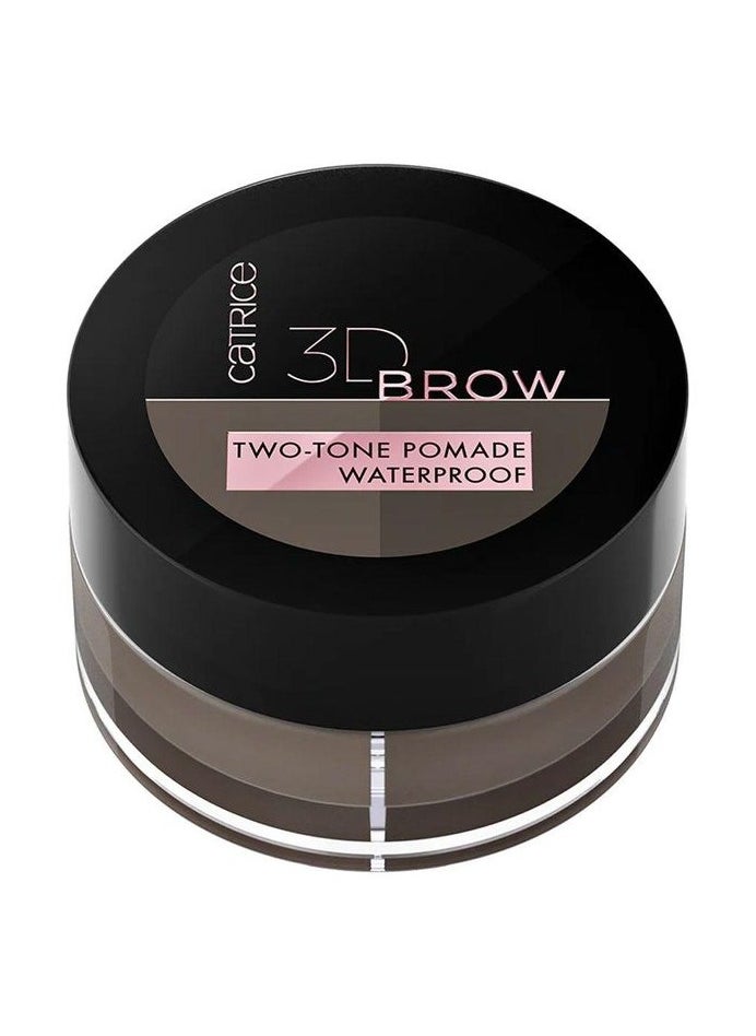 Catrice Catrice 3D Brow Two-Tone Pomade Waterproof - Medium To Dark  - Image 1