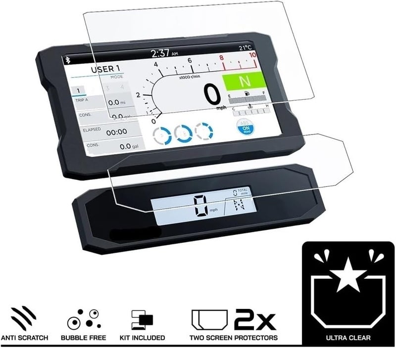 Vuzmode Motorcycle Dashboard Protection Film for NT 1100 - Image 3