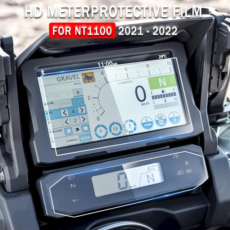 Vuzmode Motorcycle Dashboard Protection Film for NT 1100 - Image 2