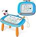 Kikidex Magnetic Drawing Board Toddler Girl Toys for 12 Year Old Doodle Board Pad Learning and Educational Toys for 1 2 3 Year Old Baby Kids Birthday Gift Light Blue - Image 2