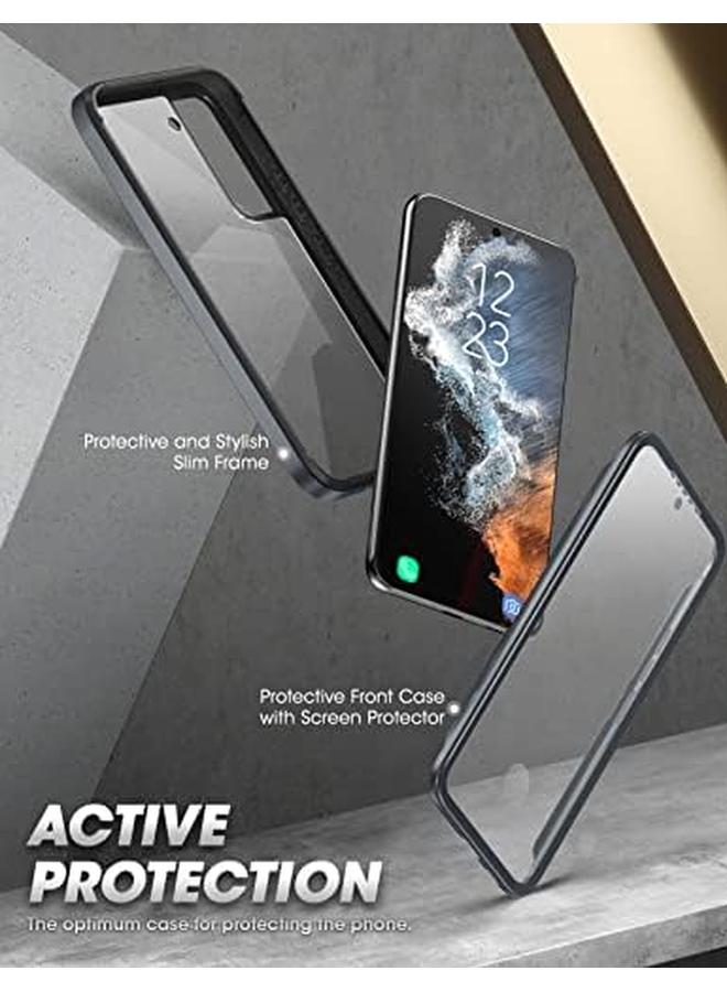 SupCase Ub Edge Pro Series Case For Samsung Galaxy S22 Plus 5G 2022 Release Slim Frame Clear Protective Case With Built In Screen Protector Black - Image 3
