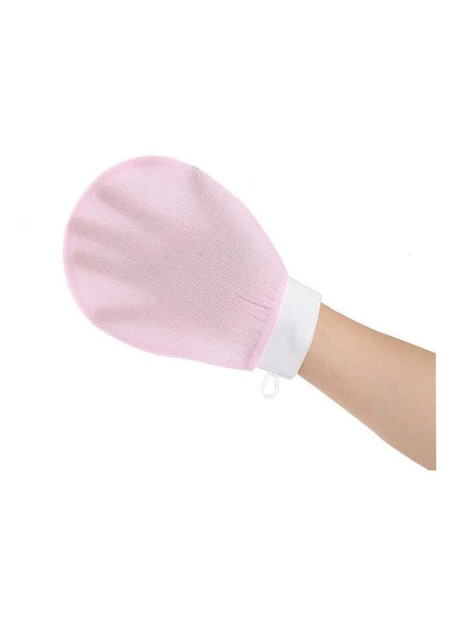 2-Piece Korean Body Scrub Mitt Gloves Pink 2grams - Image 2