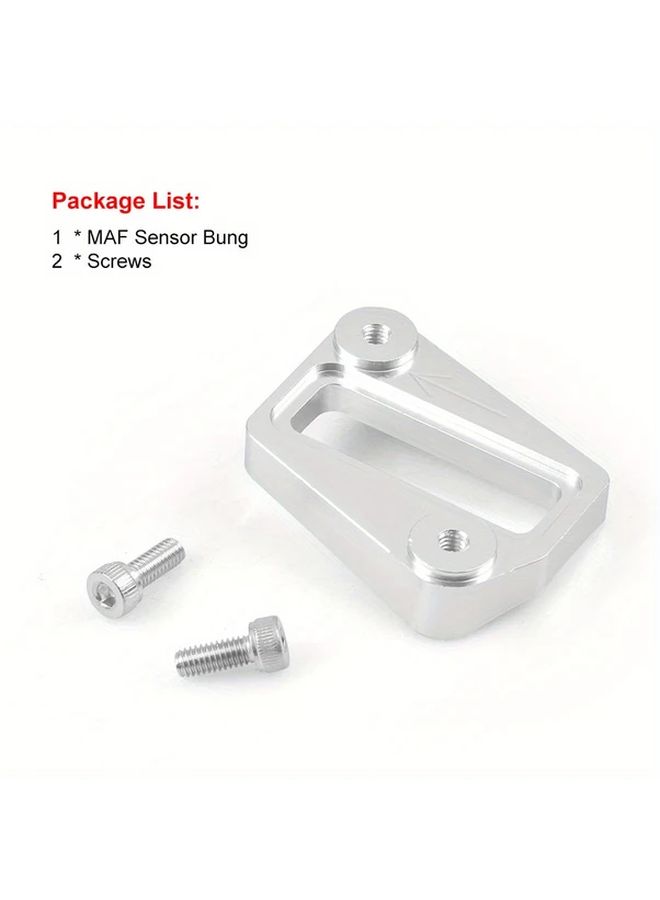 Silvery MAF Sensor Bung Mounting Flange Compatible with LS3 LS7 LS9 LSA LT1 LT2 - Image 3