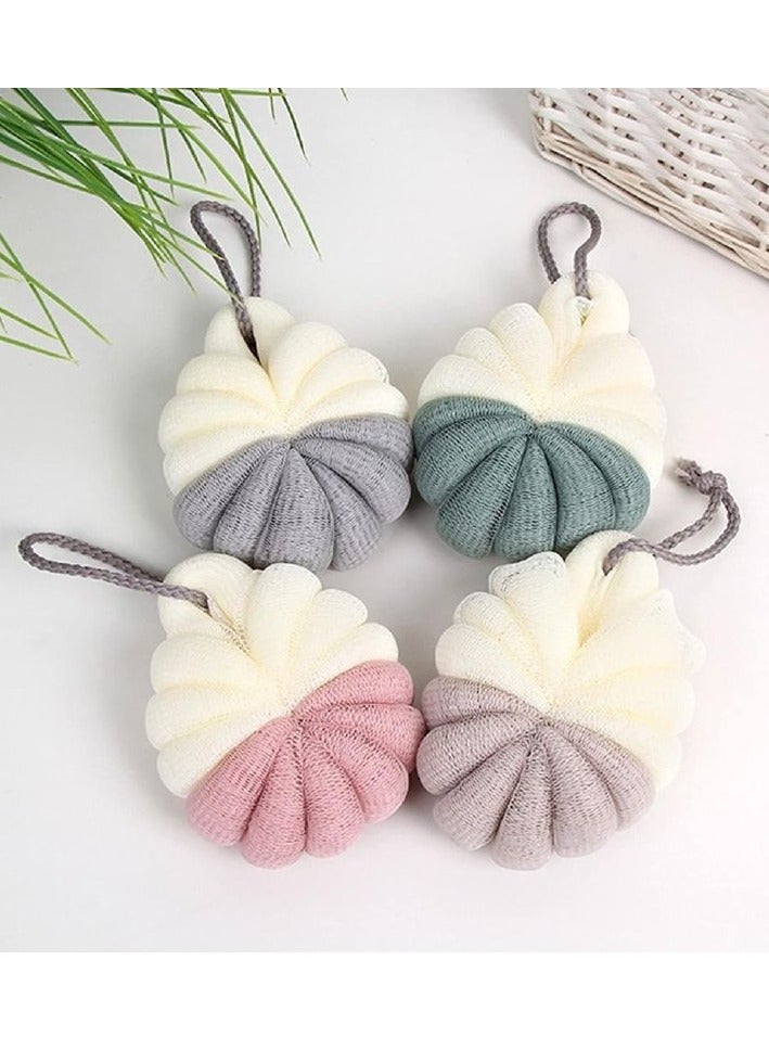 لوف الاستحمام الإسفنجية متعددة الألوان قطعتين - Image 1