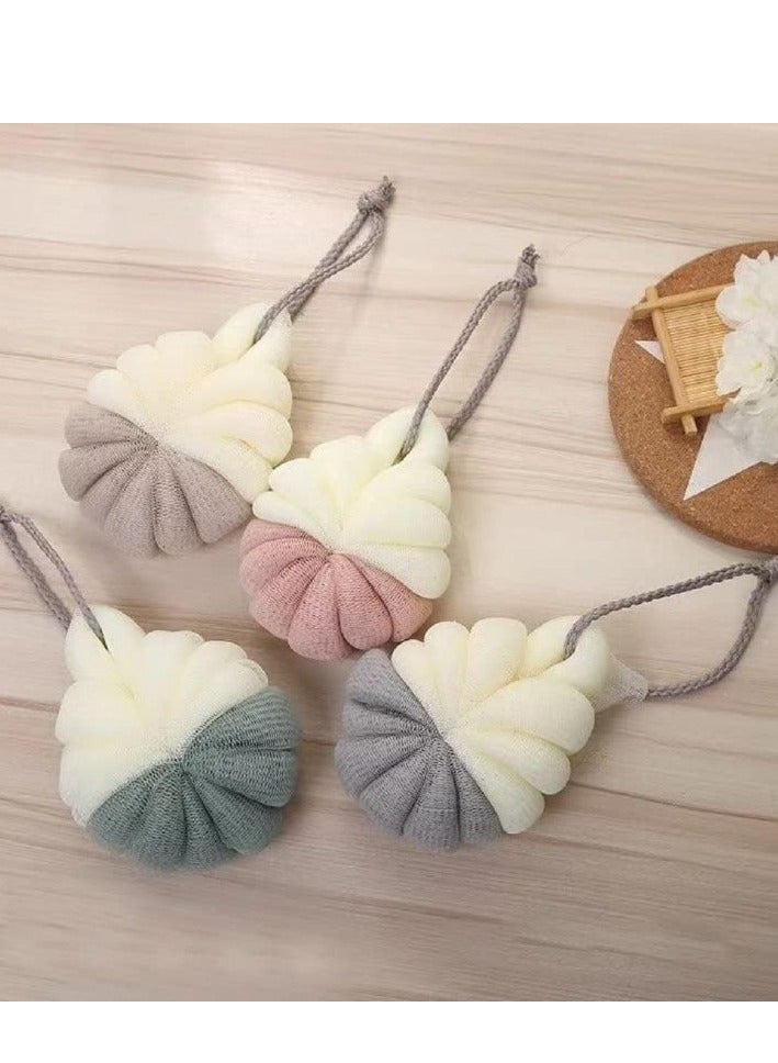 لوف الاستحمام الإسفنجية متعددة الألوان قطعتين - Image 3