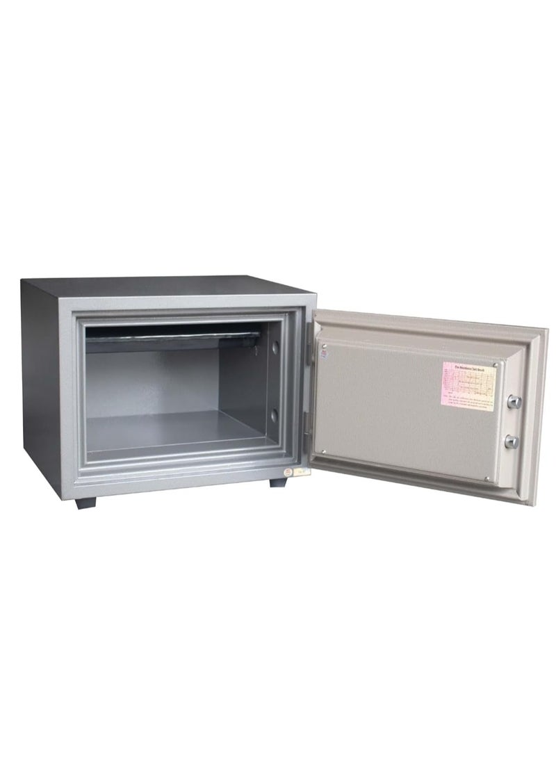 Protector - Protecter Safe PT37K Fireproof Safe with Removable Shelf and Double Locks Safe for Home and Office (H37 x W49 x D41 cm, 60 kg) Made in Vietnam - Image 1