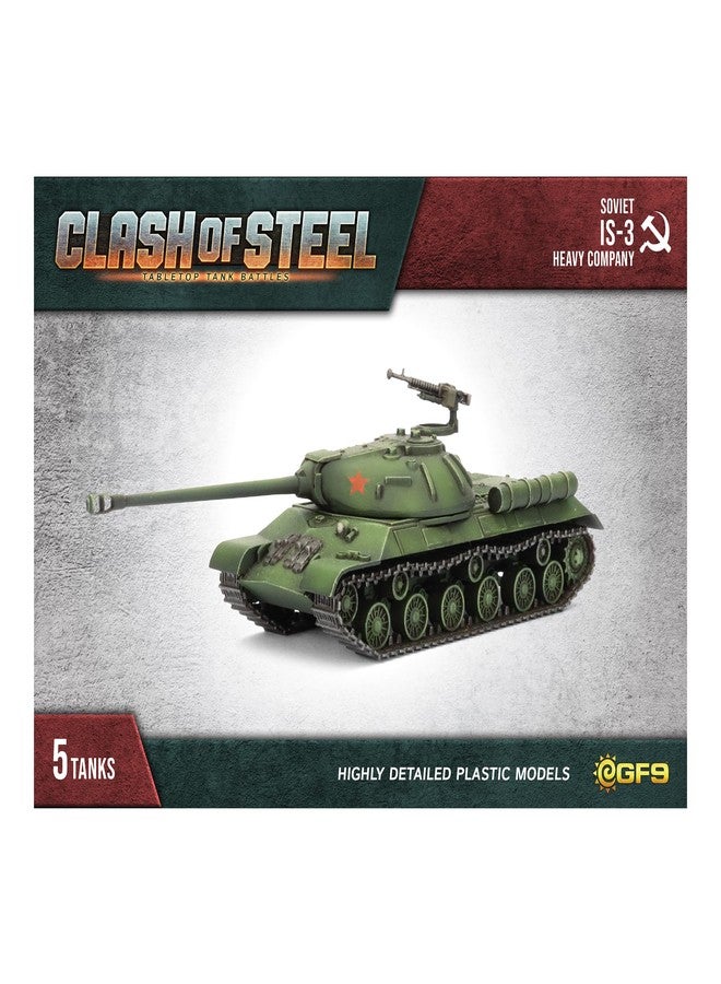 Gale Force Nine Clash of Steel: Tabletop Tank Battles - Soviet is-3 Heavy Company - Image 4