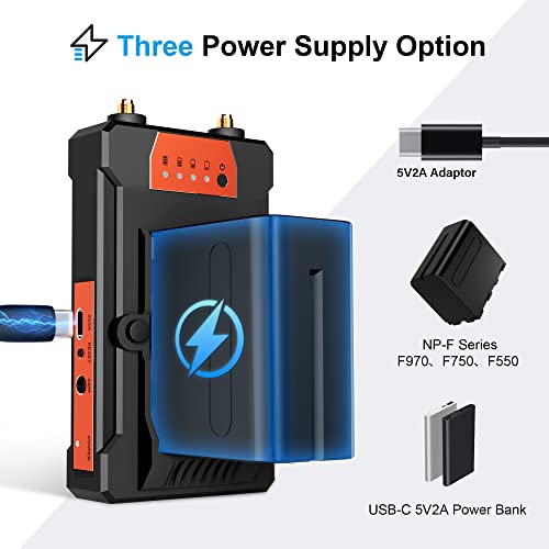 BOVBOX Pro Long Range Wireless HDMI Transmitter and Receiver,820ft (250m), 1 to 4 Receivers with 1080P@60Hz & Audio Input,0.06S Latency, for Outdoor Camera, Live Streaming & Church - Image 5