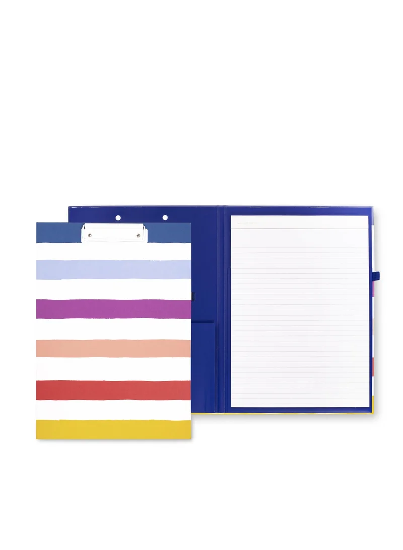 Kate Spade New York Candy Stripe Clipboard Folio