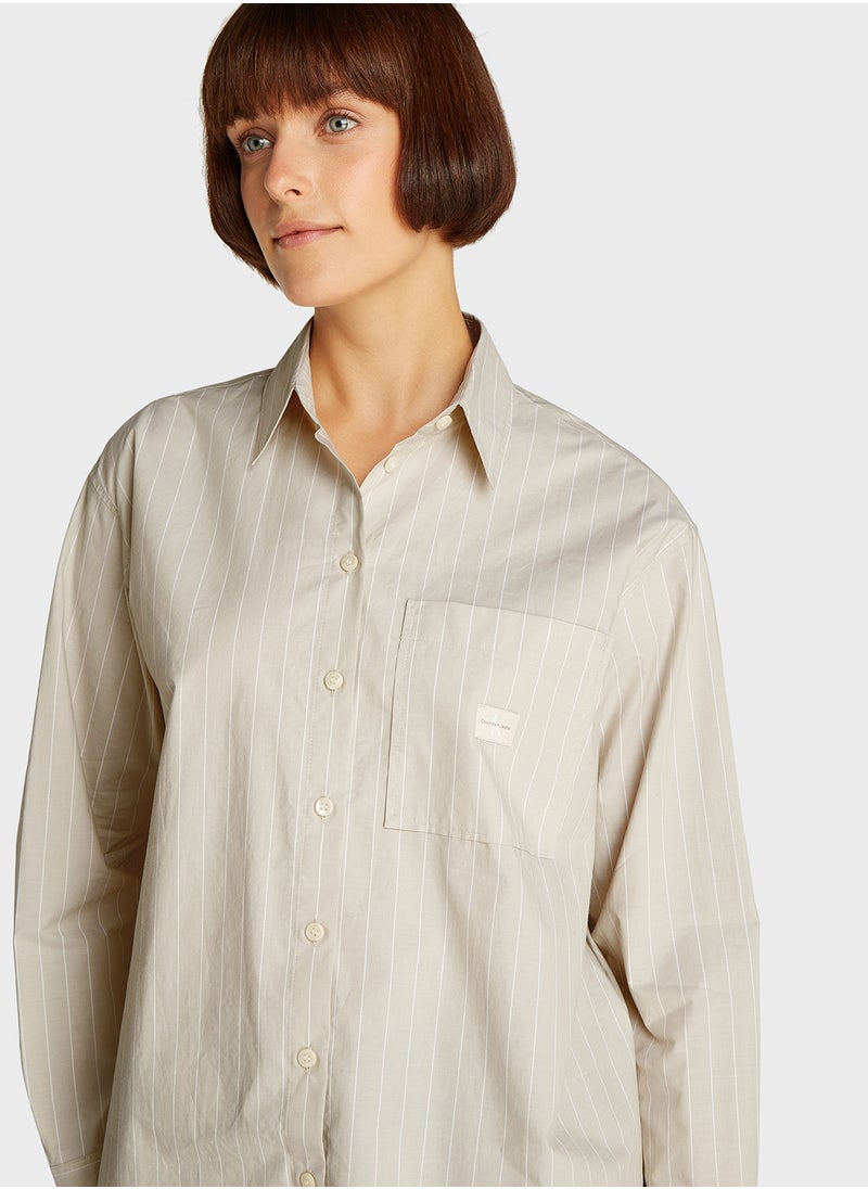 Calvin Klein Jeans - Striped Relaxed Shirt - Image 1
