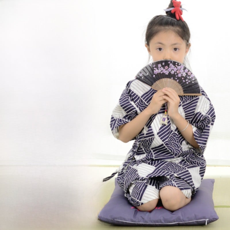 Japanese Kimono Bathrobe Couple Cotton High-End 1743 Children's Japanese Style